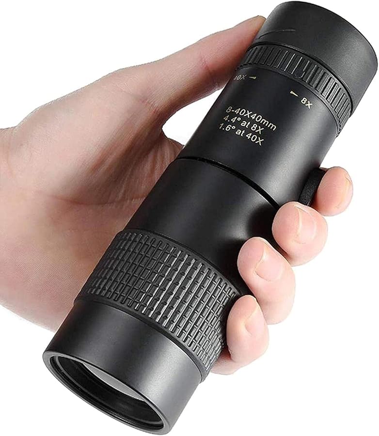 8 40X40 High Zoom Monocular Telescope Portable HD for Camping Indoor Outdoor Use - Image 2