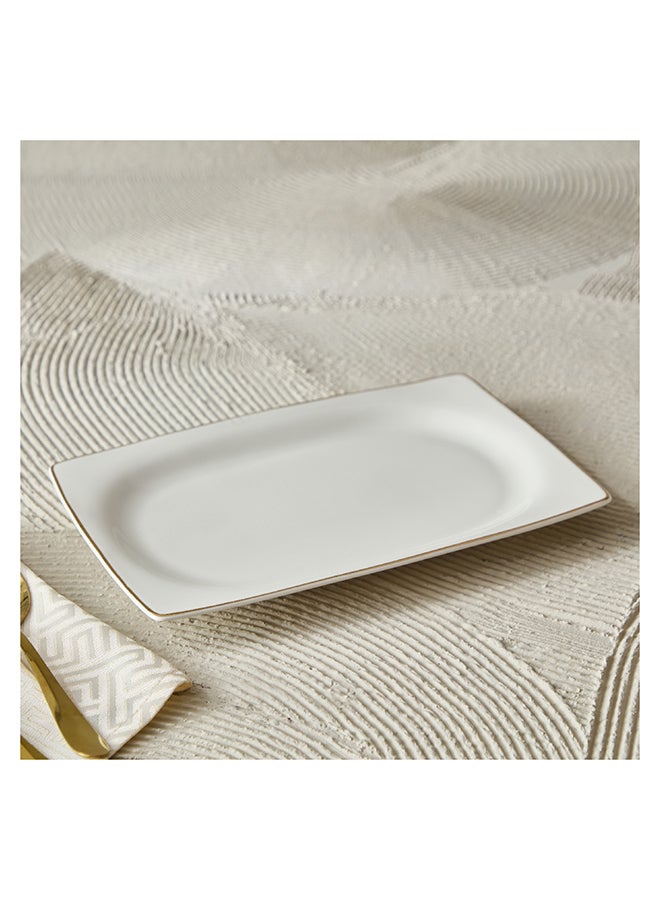 Home Box Peace Square Platter 33 x 2.2 x 33 cm - Image 1