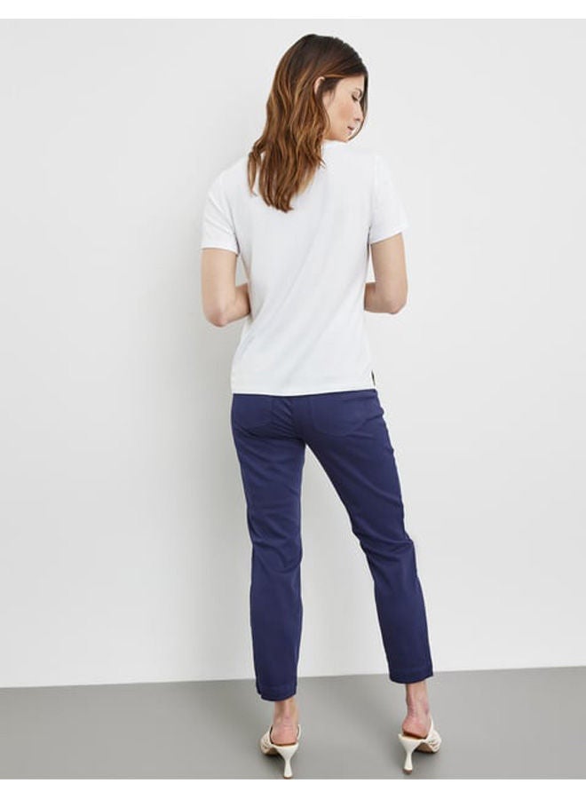 GERRY WEBER T-shirt with printed lettering  - Image 5