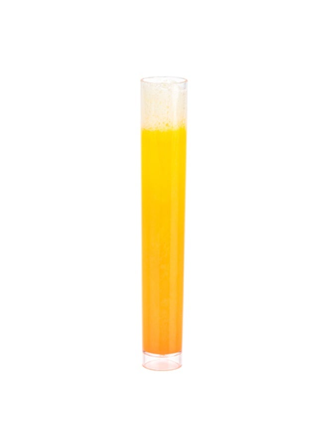 Restaurantware Delgado 1 Ounce Test Tube Shot Glasses, 100 Disposable Test Tube Shots For Alcohol - Tube Rack Sold Separately, Scientific Themed Party Decorations, Clear Plastic Test Tube Glasses, - Image 2