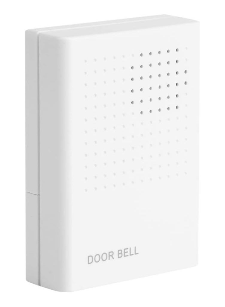 90db Small Size Welcome Guest Wired Doorbell with ABS Non-Flammable Door Alarm Wall-Mount Ring Chime for Home and Office Access Control System  - Image 1