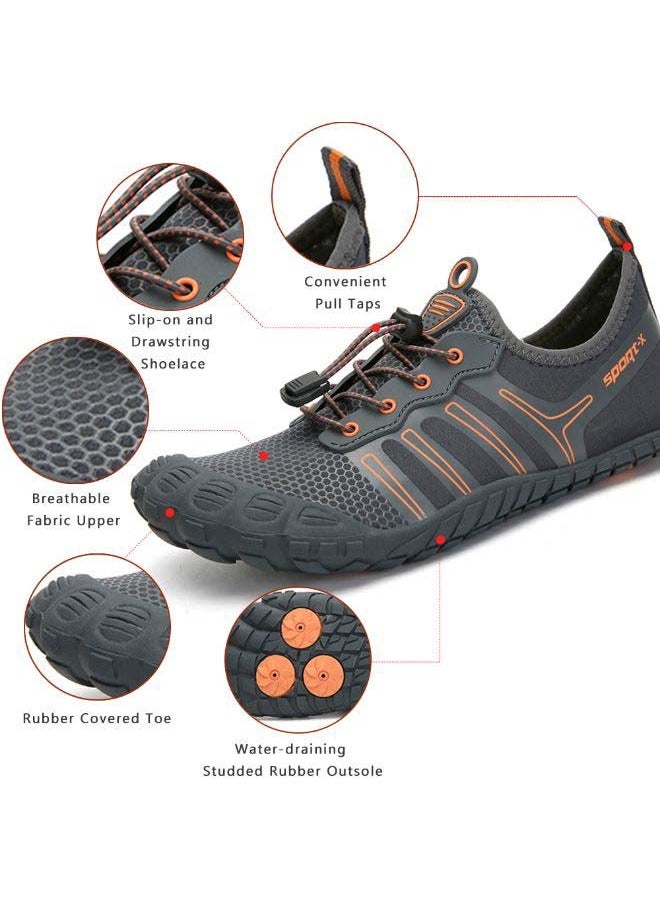 NIBEMINENT Pair Of Quick Drying Anti-Slip Water Shoes  - Image 2