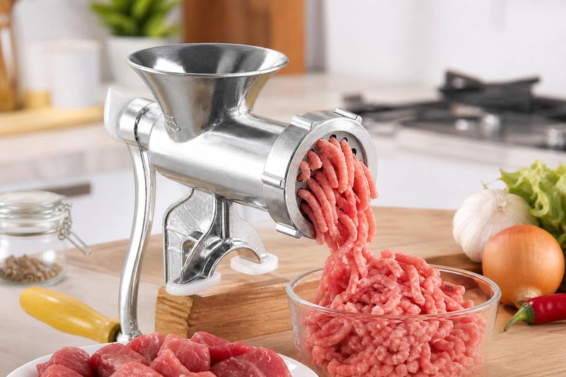 Meat Grinder Multifunctional Meat Grinder Pulses Grinding Biscuit Mold Material Kitchen Chopper Machine.Size 10. - Image 1