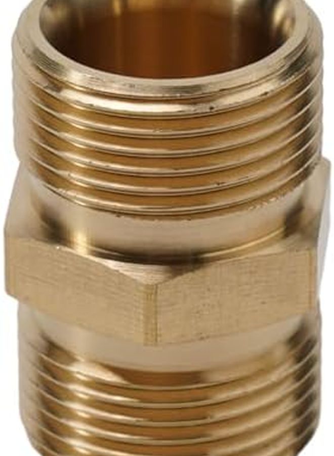 M22 محول خرطوم غسيل بالضغط 15 مم لخرطوم الحديقة وملف المضخة - Image 2