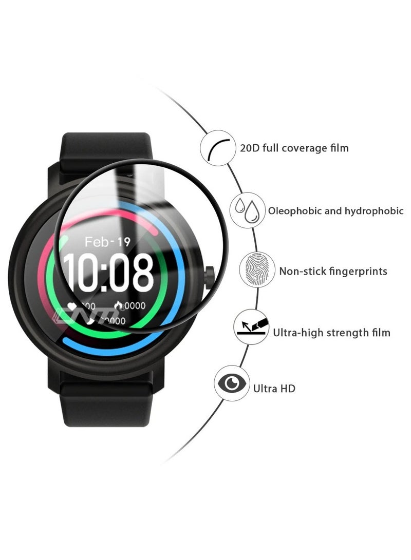 واقي شاشة لهاتف Mi bro Air مقاوم للخدش، تغطية كاملة ثلاثية الأبعاد خالية من الفقاعات، طبقة حماية شفافة مرنة عالية الدقة للحيوانات الأليفة - Image 2