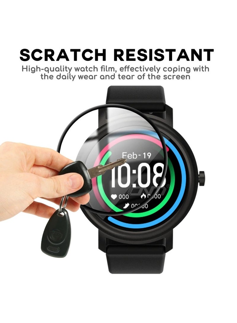 واقي شاشة لهاتف Mi bro Air مقاوم للخدش، تغطية كاملة ثلاثية الأبعاد خالية من الفقاعات، طبقة حماية شفافة مرنة عالية الدقة للحيوانات الأليفة - Image 4