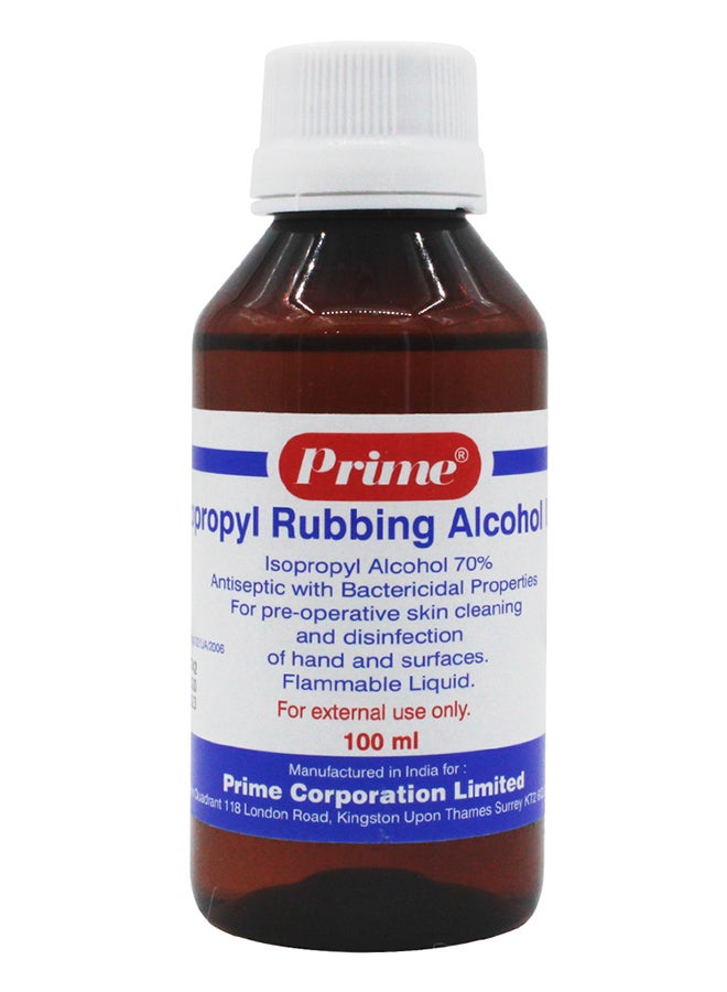 Isopropyl 70% Rubbing Alcohol 100 ML