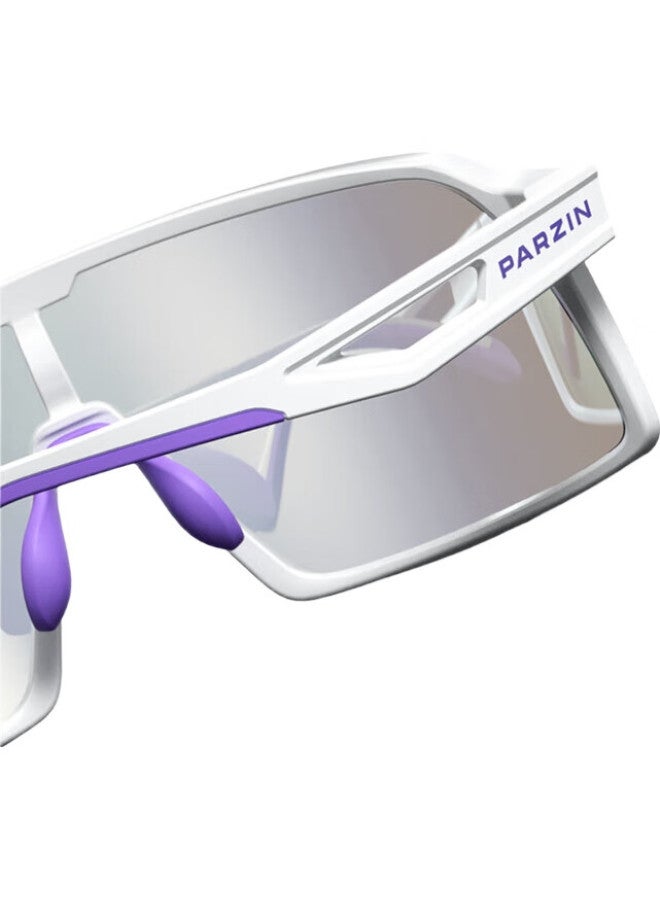 PARZIN (Parzin) Chasing Wind Series Sports Sunglasses, Unisex, For Running, Hiking, Cycling, Sun Protection, Uv Protection, 76005 - Image 2