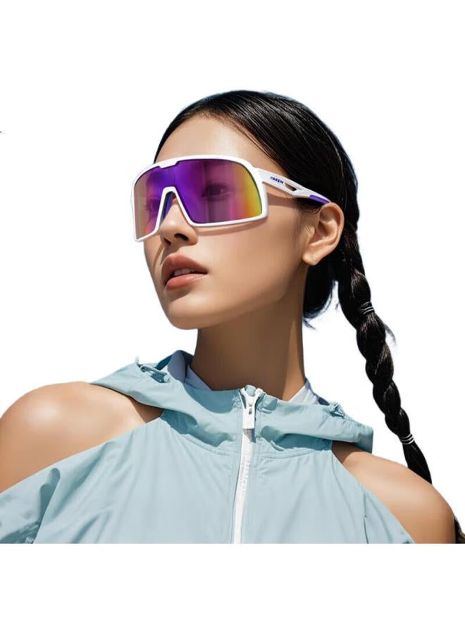 PARZIN (Parzin) Chasing Wind Series Sports Sunglasses, Unisex, For Running, Hiking, Cycling, Sun Protection, Uv Protection, 76005 - Image 3
