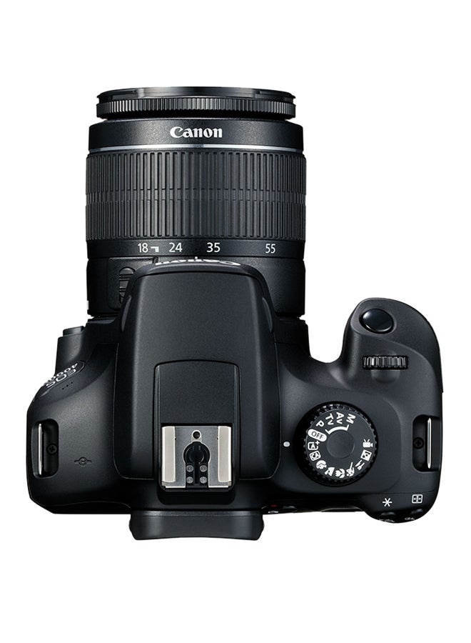 كانون كاميرا EOS 4000D رقمية بعدسة أحادية عاكسة مع عدسة EF-S III بفتحة f/3.5-5.6 وبعد بؤري 18-55 مم بدقة 18 ميجابكسل مع تقنية واي فاي مدمجة - Image 5