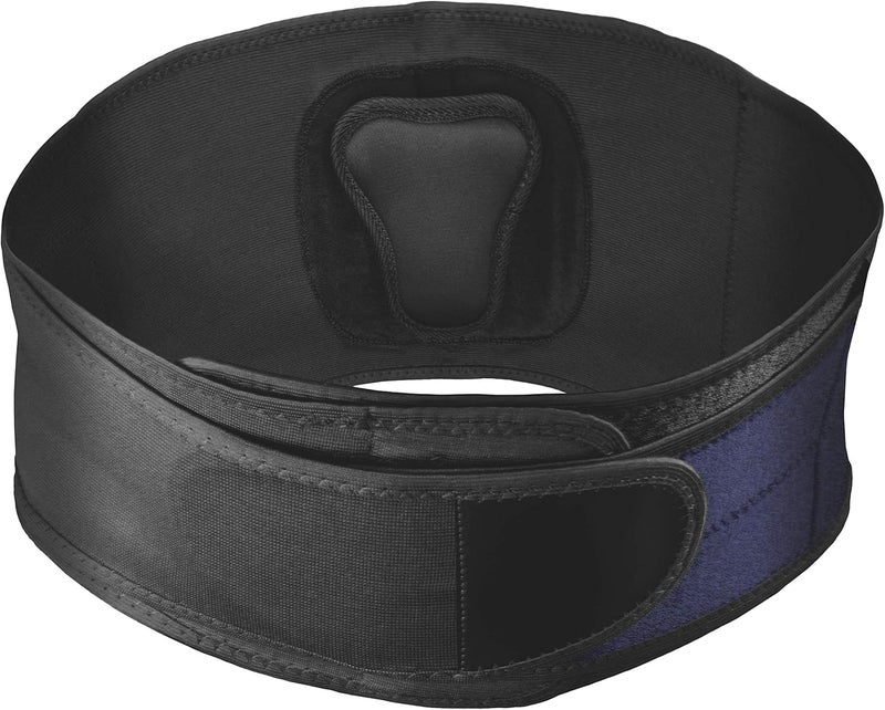 Mueller دعامة الظهر القابلة للتعديل من MUELLER للطب الرياضي مع وسادة قابلة للإزالة مثالية لتخفيف آلام الظهر العلوية والسفلية دعم للرجال والنساء للإصابات وعلاج عرق النسا والجنف باللون الأسود الحجم العادي - Image 3