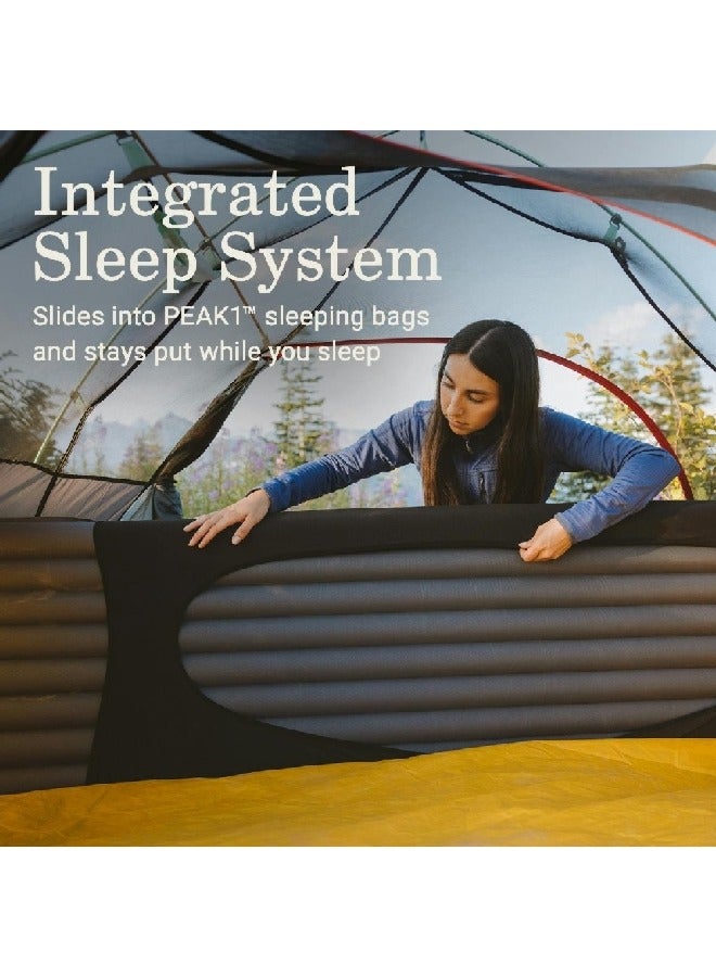 كولمان 2176622  3.5 × 21.7 × 88 بوصة كولمان بيك وان مرتبة نوم طويلة للتخييم قابلة للنفخ ماريجولد - Image 5