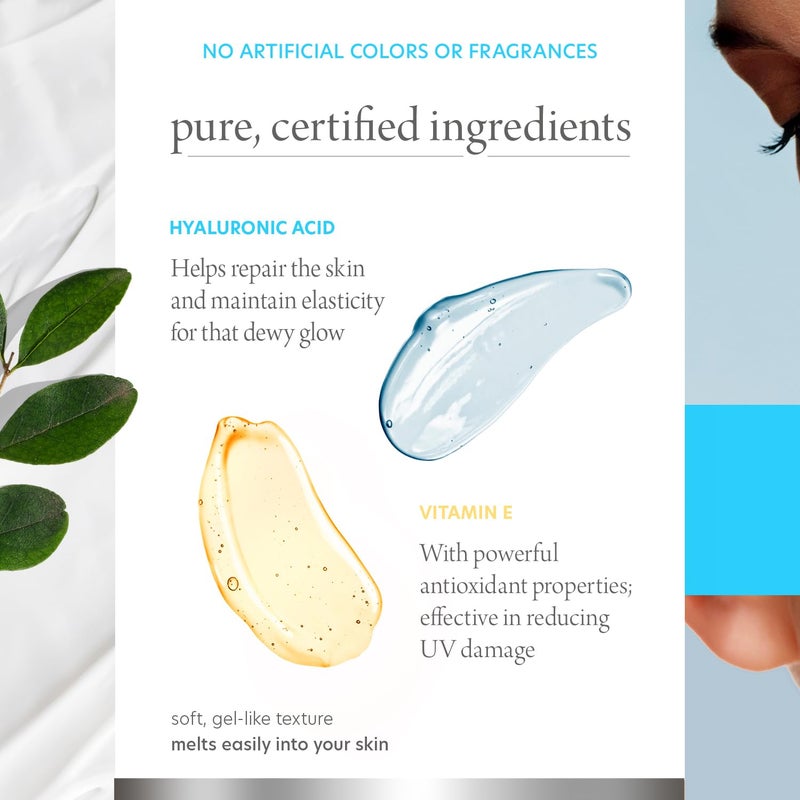 Pure Formula Hyaluronic Acid & Vitamin E Daily Face Moisturizer - Reduce Acne Scars, Fines Lines, Wrinkles, Hydrating Day Cream - Cruelty Free Korean Skin Care For All Skin Types - 1.69 Fl. oz/ 50ml - Image 4