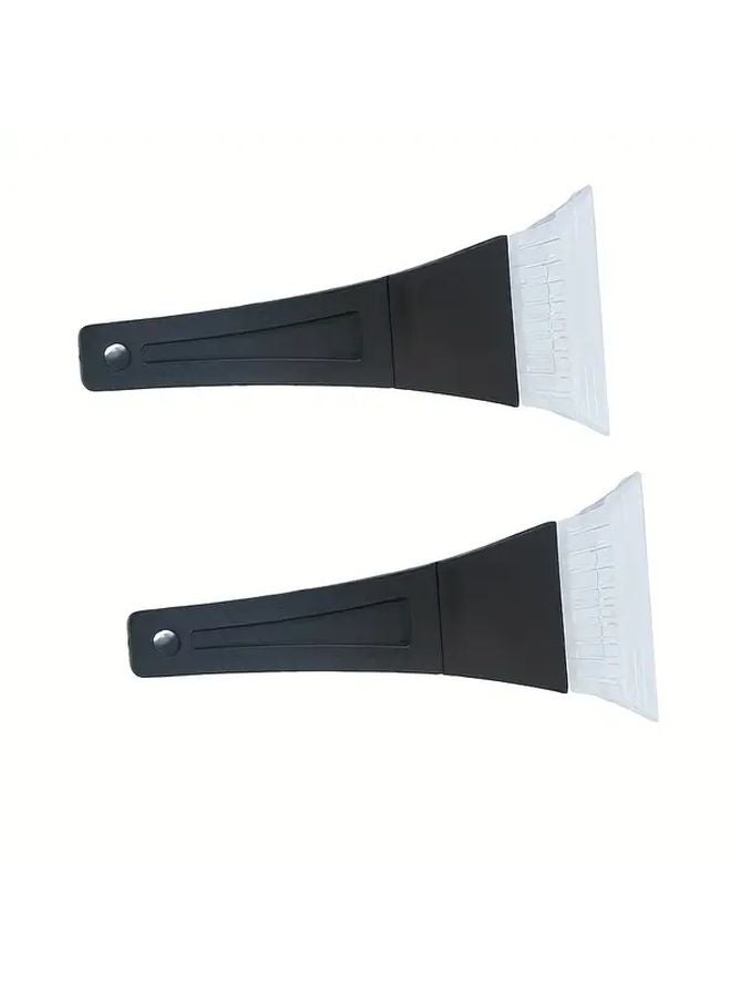 2pcs Extendable Car Ice Scraper And Snow Brush With Ergonomic Handle Winter Tool - Image 5