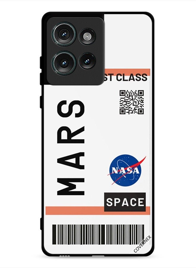 Covernex Motorola Edge 50 Protective Case Cover Mars Art Clip - Image 1