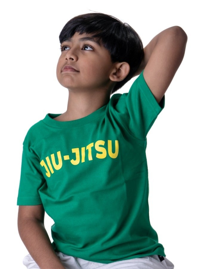 UAEJJ Jiu-Jitsu TS Jitsu T-Shirt for Kids | T-Shirt for Kids | Boys T-Shirt | Cotton T-Shirt | Cotton Kids T-Shirt - Image 3