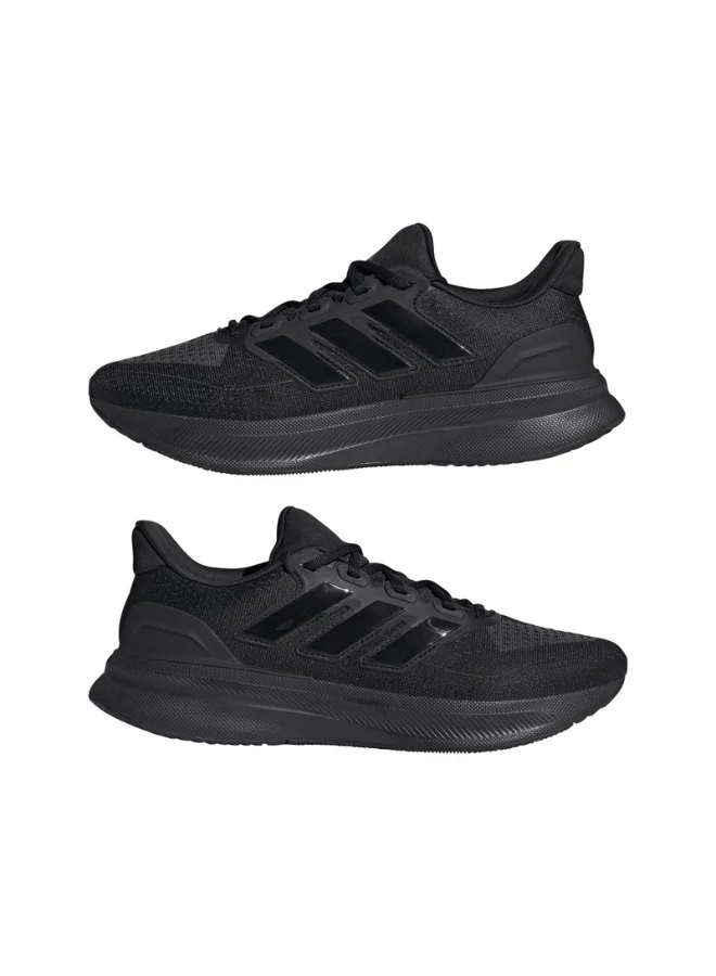 adidas ألترارن 5 سنيكرز رجالي أسود مقاس 6.5