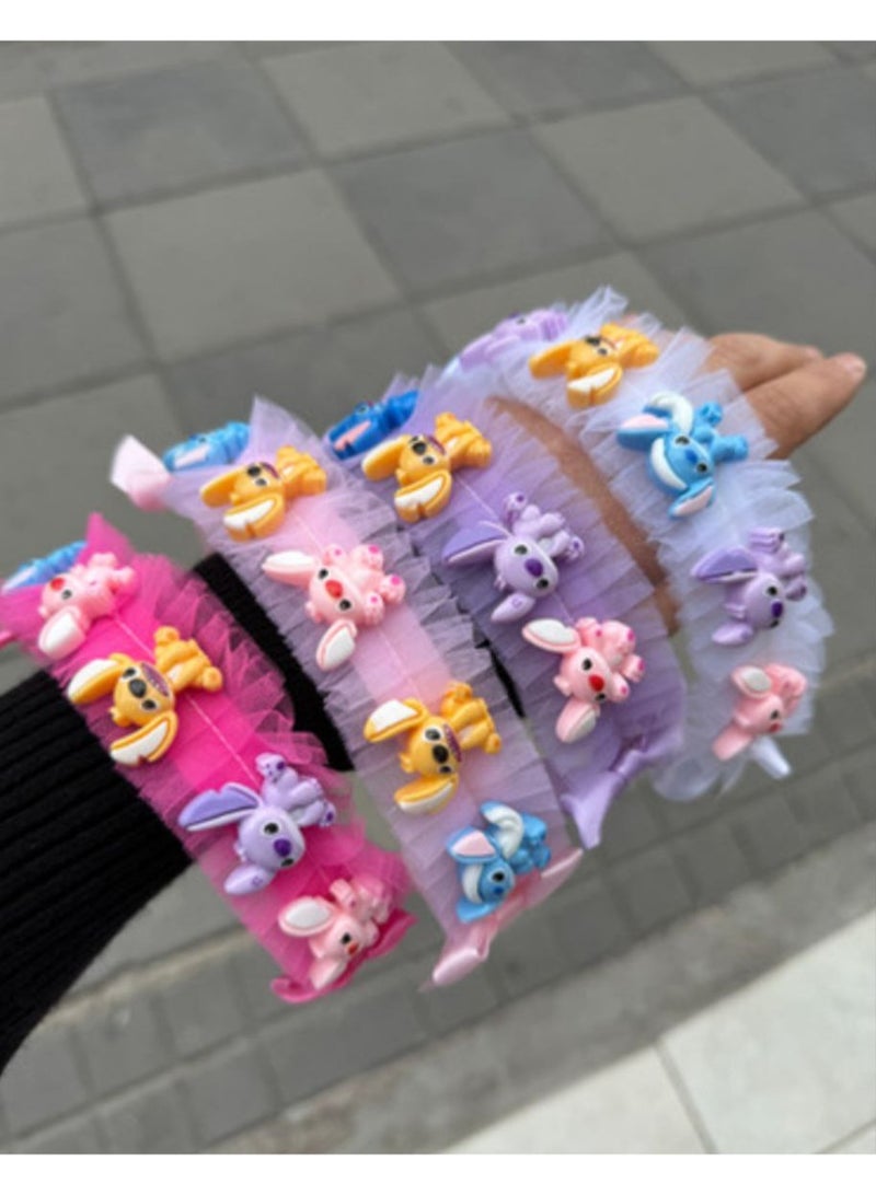 A high-quality hairband with a stitching toy and includes supportive bumpers to keep children's hair safe. - Image 2