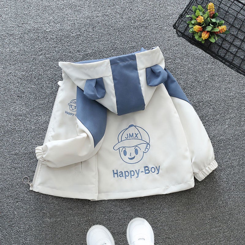 Children'S Clothing Boys Spring Clothing Small Dinosaur Jacket Style Boys Fashionable Small And Medium-Sized Kidsren Spring Girls Spring & Fall Trendy - Image 1