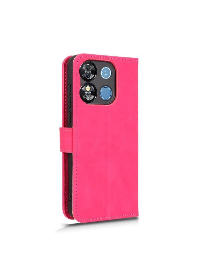 erorex Case For Oukitel C57 Pro Skin Feel Magnetic Flip Leather Phone Case - Image 3