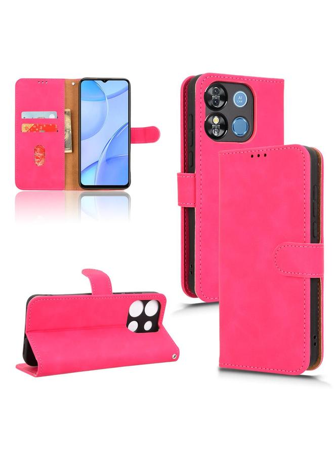 erorex Case For Oukitel C57 Pro Skin Feel Magnetic Flip Leather Phone Case - Image 1