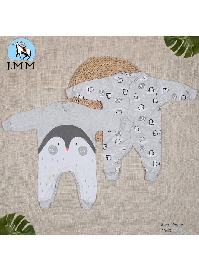 Baby Boy  Fall Bodysuit Pack of 2