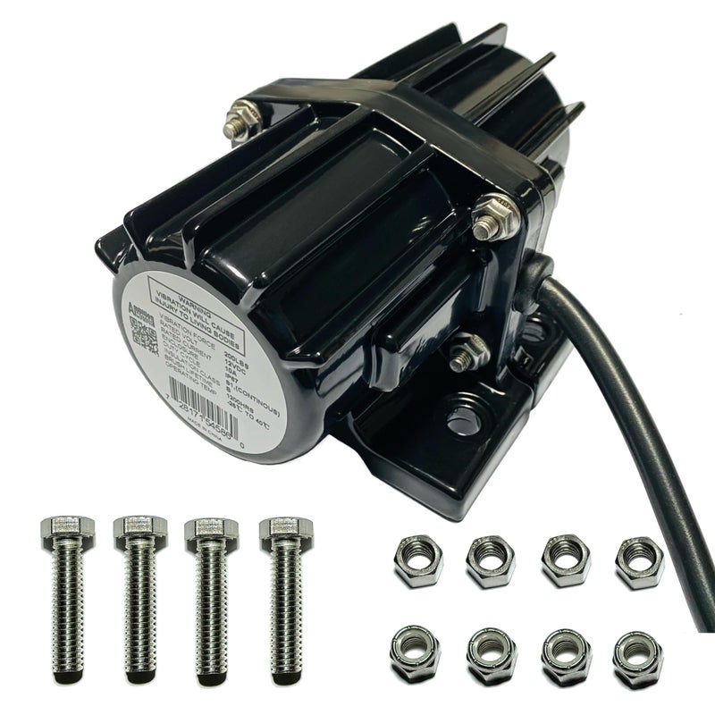 Ambitionmotor Vib200 12Vdc Vibrator Vibration Motor For Salt Sand Spreader And Concrete Mixer 75Hz 200Lbs - Image 1