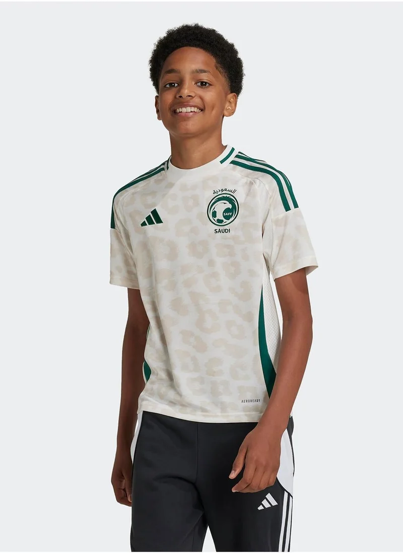 Adidas Saff A Jsy Y White Football Jerseys For Kids Unisex 128