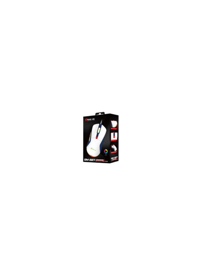 XTRIKE ME GM-227 Wired Gaming Mouse, White - Image 2