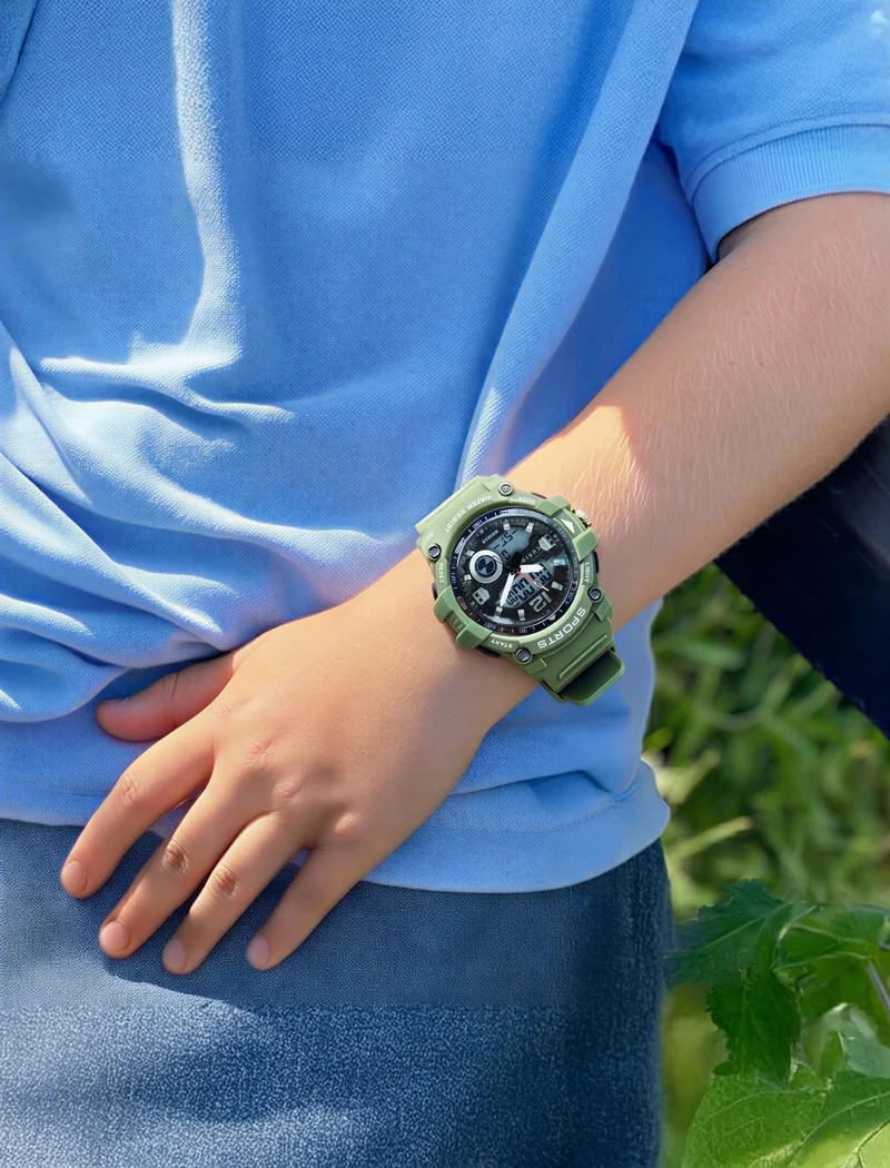 Curio  Kids's Plastic Analog Digital Watch CU-2129GAD-10 - 55 mm  | Best Price UAE