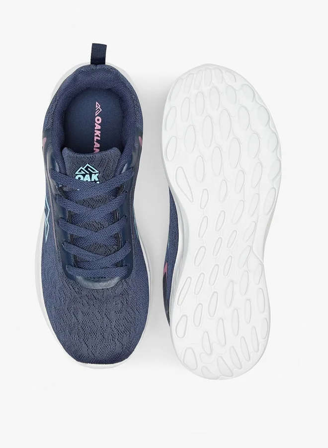 Oaklan by Shoexpress Textured Lace-Up Sports Shoes