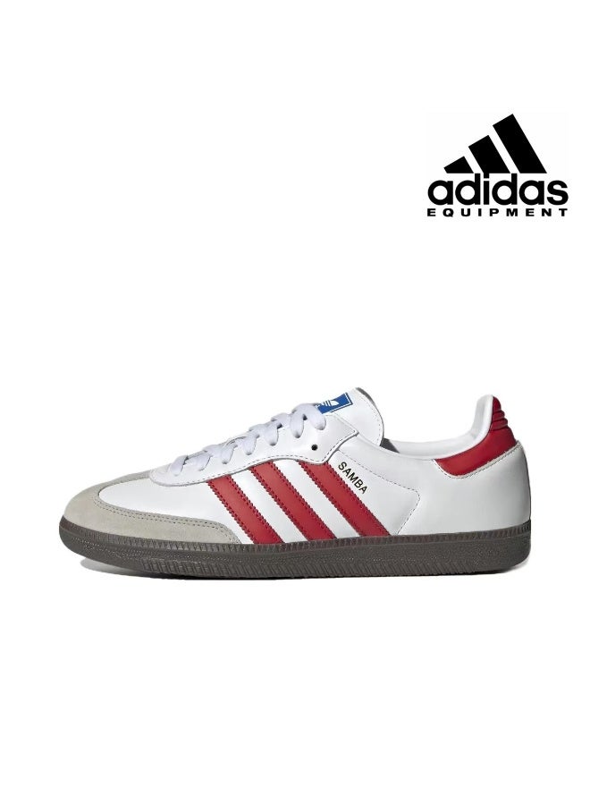 أديداس ستيلا سبورت حذاء رياضي سامبا OG أبيض/أحمر