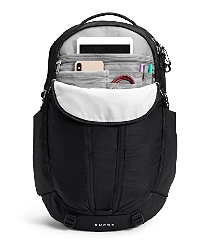 The North Face Women's Surge Commuter Laptop Backpack, TNF Black/TNF Black, One Size - Image 4