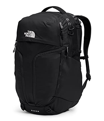 The North Face Women's Surge Commuter Laptop Backpack, TNF Black/TNF Black, One Size - Image 2