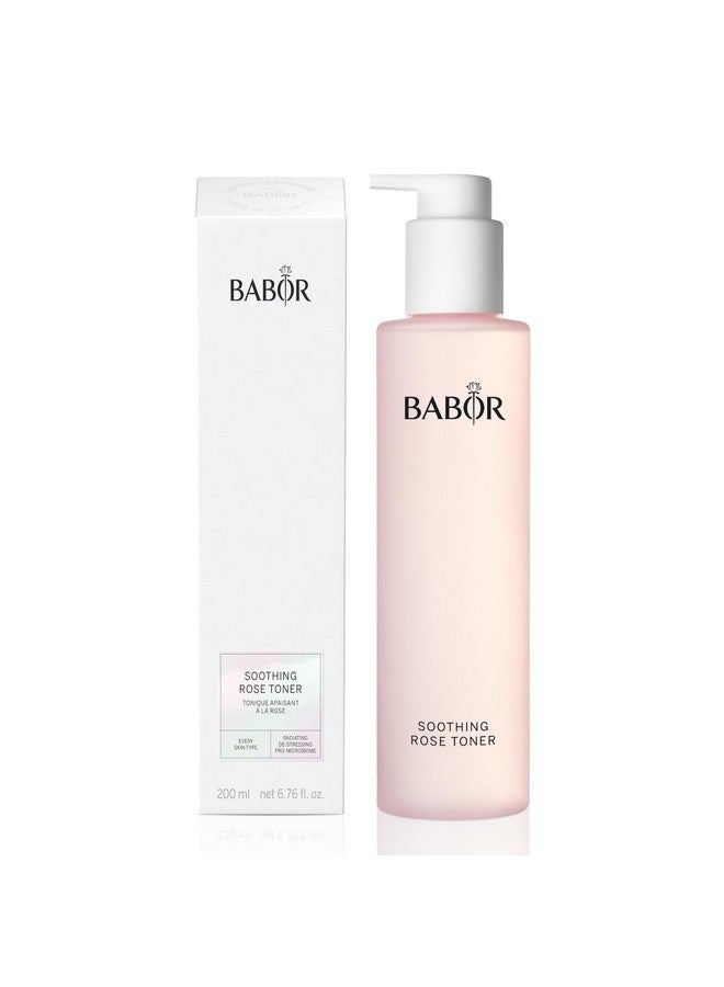 Babor Soothing Rose Toner Alcohol Free Brightening Face Toner With Antioxidant Complex And Vitamin B To Detoxify And Clarify All Skin Types 200 Ml - Image 1