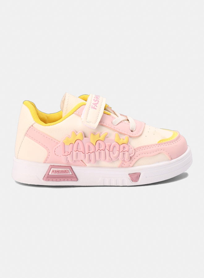 Grinta Kids Shoes - White&Pink - Image 2