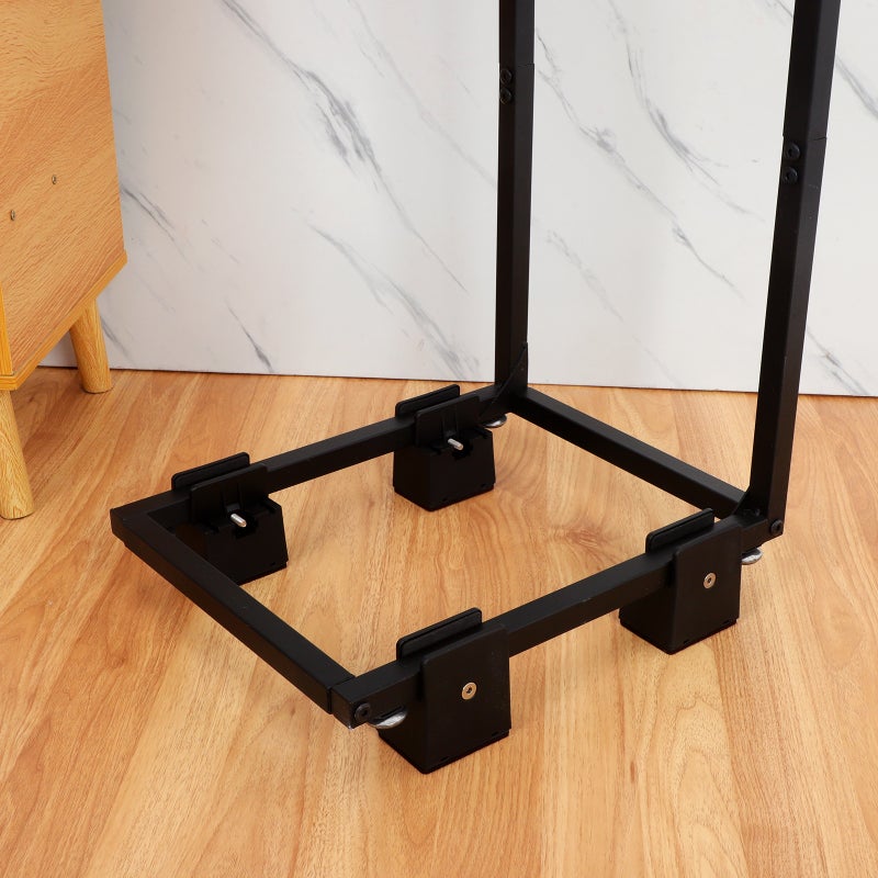 4pcs Furniture Risers Width Adjustable Bed Risers Table Leg Height Extenders For Desk Cabinet Couch Metal Table Feet Levelers - Image 2