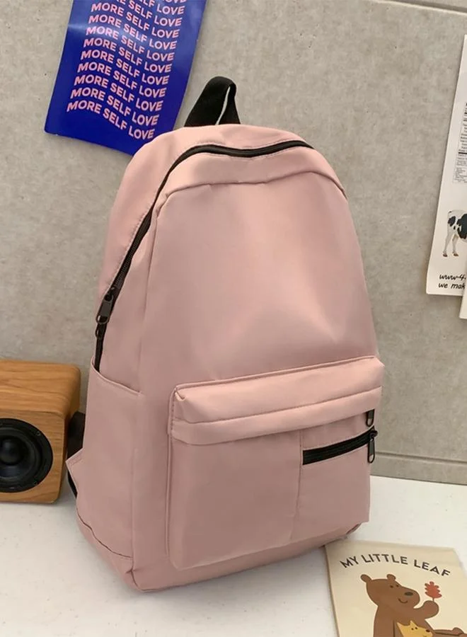 Take Two Take Two Solid Zip Closure Backpack