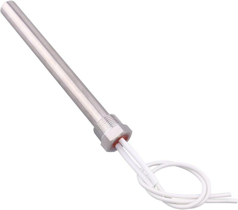 مدفأة قارورية DC VOREAL بجهد 24v أو 36v أو 48v لسخان الماء، عنصر تسخين بخيط 3/4" NPT، قدرة 300w/500w/600w/800w، للاستخدام في الأنشطة الترفيهية (اللون: 500w، الطول: 200مم، الجهد: 48V) - Image 5