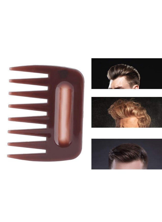 Brrnoo Wide Hair Pick Comb Travel Hair Detangling Comb Oil Hair Comb Wide Large Tooth Hairstyle Comb Oil Hair Hairdressing Comb Plastic Hairstyle Comb For Beauty Salon And Household (1Pcs 1) - Image 4