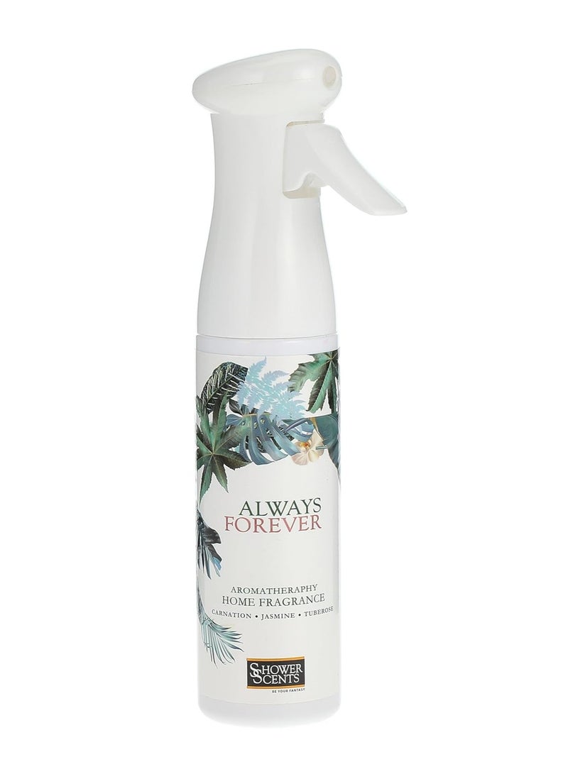 شاور سينتس Shower Scents Always Forever Premium Scented Air Freshener 300 ml, Long Lasting Fragrance, Aromatherapy Home Fragrance.  - Image 1