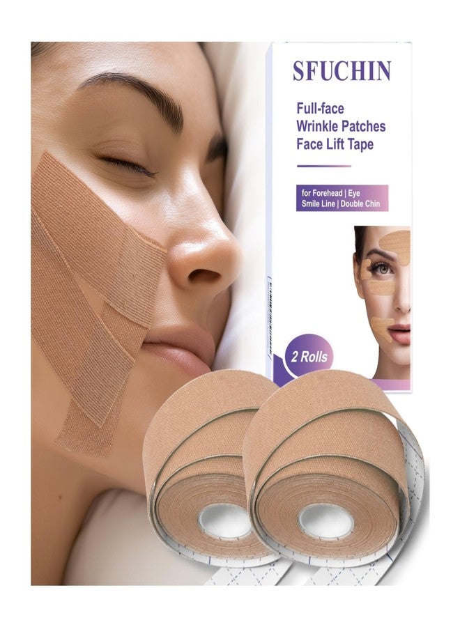 Sfuchin Smile Line Patches Sfuchin,100% Hypoallergenic Anti Wrinkle Patches for Lip tightening and lifting | Friendly and strong adhesive patch | Overnight Wrinkles Treatment for Fine Lines ，2.5 * 1000cm - Image 1
