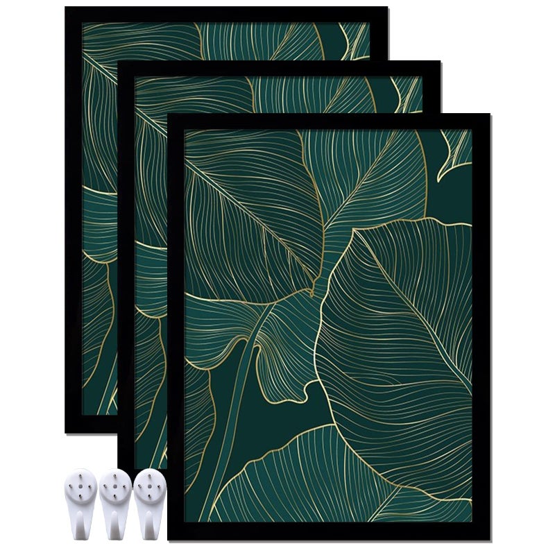 keibiubu Black Picture Frame Set of 3 12x16 Picture Frame for Photo Poster Canvas Certificate Document Display Horizontally or Vertically High Transparent Wall GallerySize 12 x 16 inches