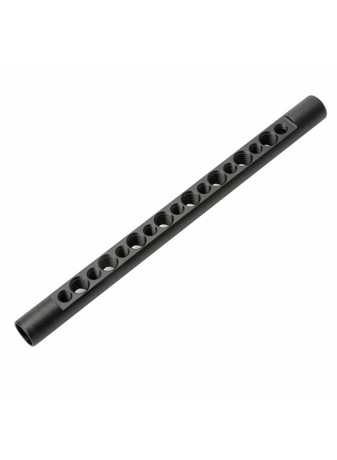 NICEYRIG 7.7 Inch 15mm Cheese Rod with 1/4 3/8 Locating Holes for DSLR Camera Cage Rig System - 074 - Image 1