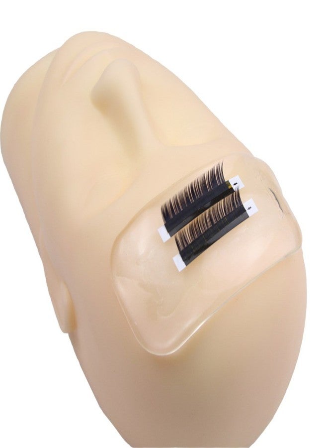 Honbay 2pcs Clear and Pink Silicone False Lashes Holder Pads Lash Holder - Image 4