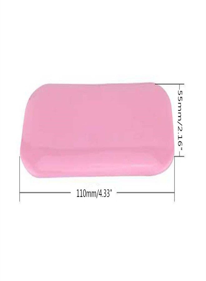Honbay 2pcs Clear and Pink Silicone False Lashes Holder Pads Lash Holder - Image 3