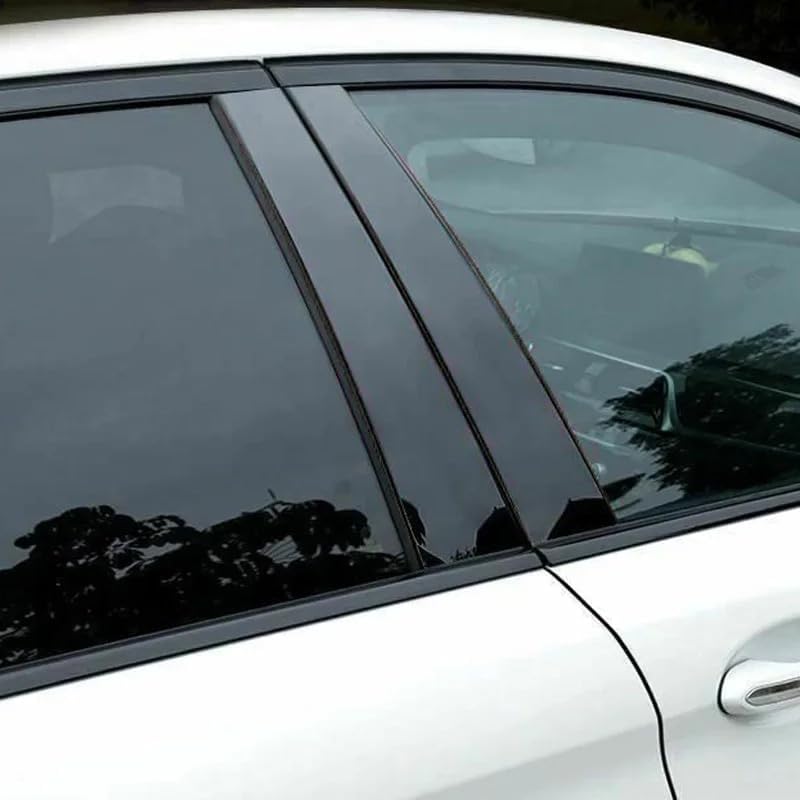 DEMULAX 6PCS Gloss Black Pillar Posts for Kia Sportage R - Image 5