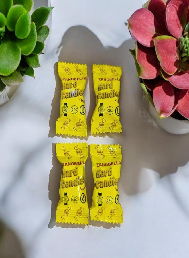 ZANGBELLA Ginger Hard Candy - Relief Nausea, Motion Sickness, Upset Stomach, Great Tasting Lemon Flavor, Individually Wrapped, Net 3.5 oz - Image 2