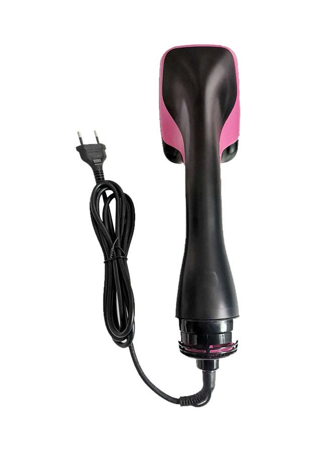 NIBEMINENT Electric Hair Brush Mini Dryer Black - Image 2