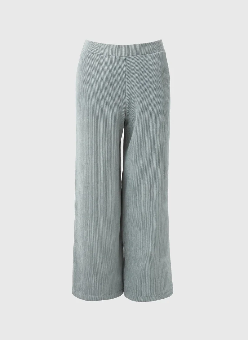 Matalan Sage Plisse Co Ord Trousers
